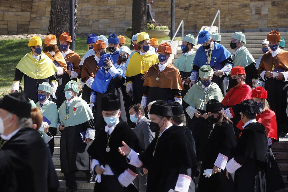 El Rey inaugura el curso universitario en Córdoba (II), en imágenes