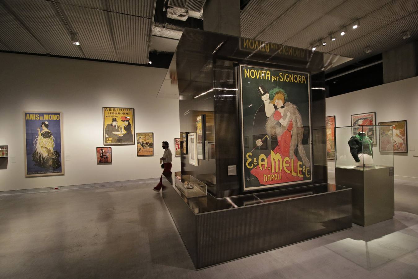 Inauguración de la muestra 'Carteles de la vida moderna' en CaixaForum