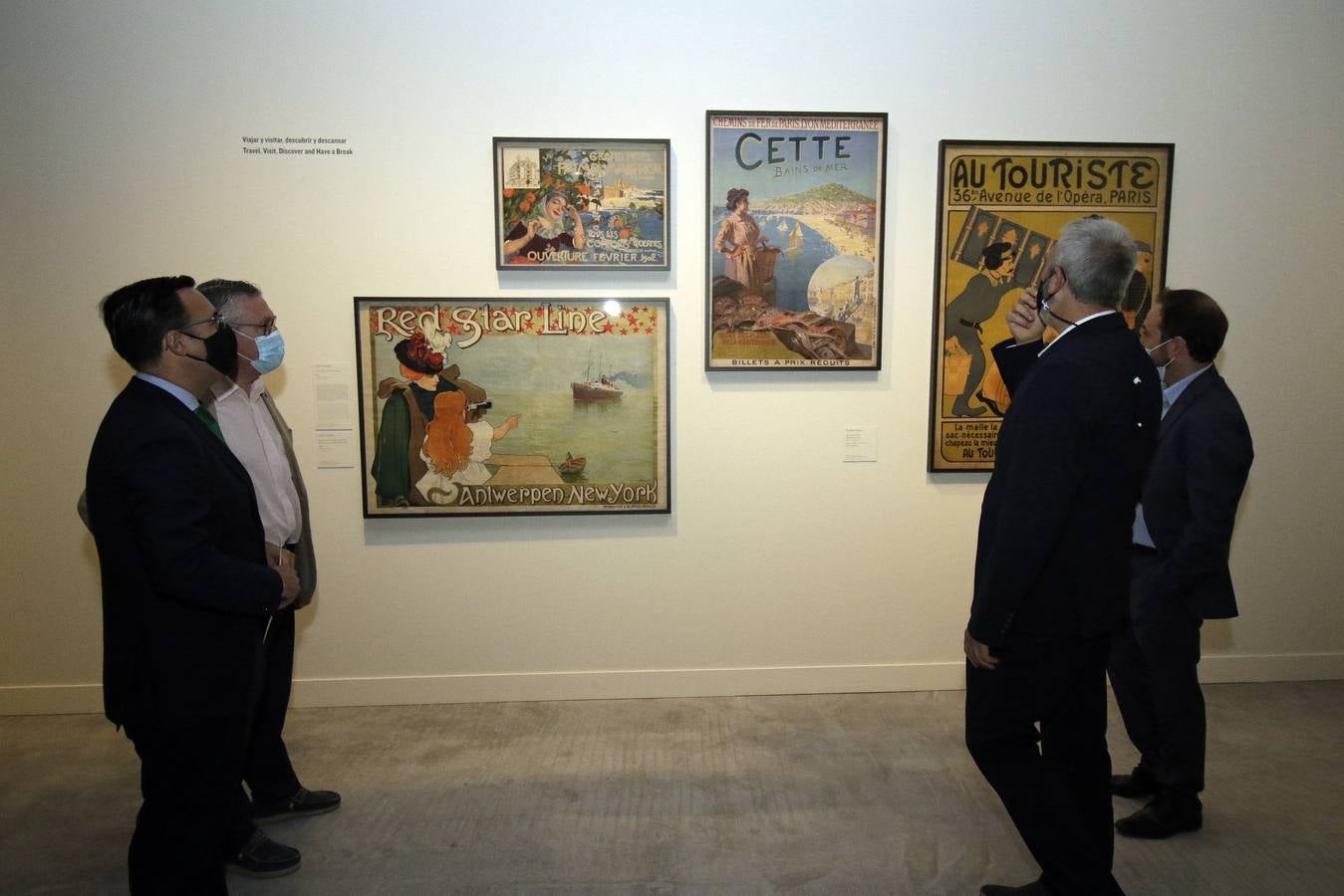 Inauguración de la muestra 'Carteles de la vida moderna' en CaixaForum