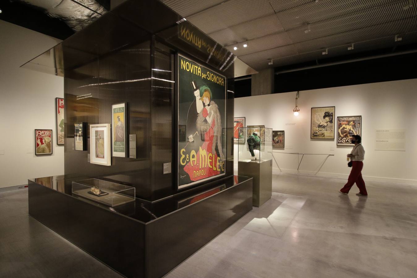 Inauguración de la muestra 'Carteles de la vida moderna' en CaixaForum