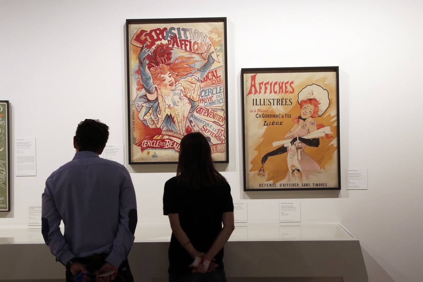 Inauguración de la muestra 'Carteles de la vida moderna' en CaixaForum