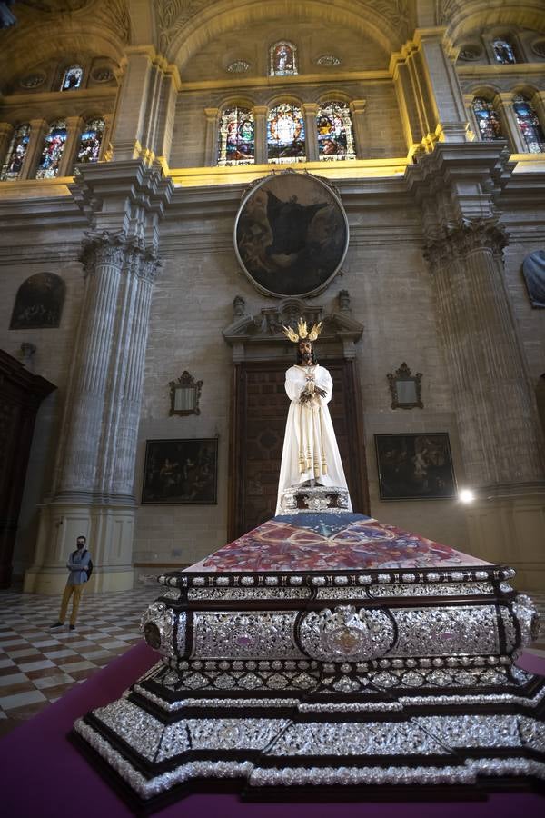 Inauguración de la exposición 'El Verbo encarnado', en la Catedral de Málaga
