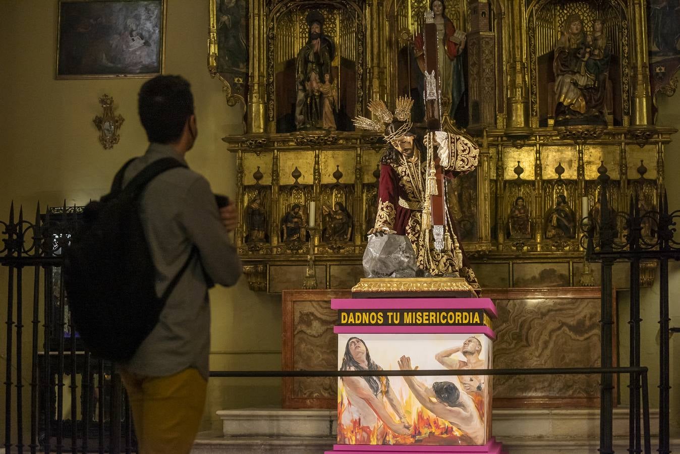 Inauguración de la exposición 'El Verbo encarnado', en la Catedral de Málaga