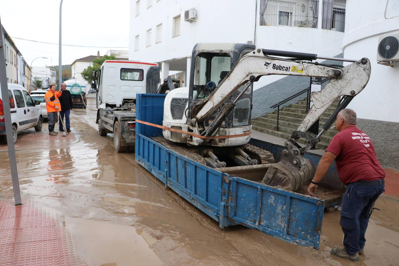 Inundaciones en Córdoba | La tromba de agua en Lucena y sus consecuencias, en imágenes