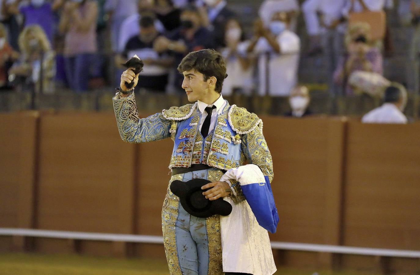 Miguel Perera, en la Maestranza