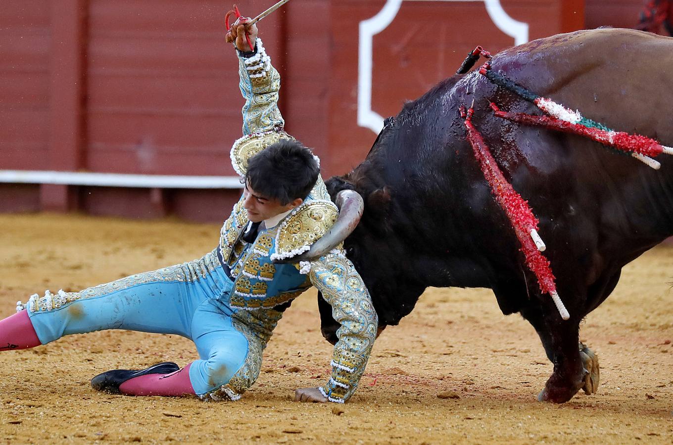 Miguel Perera, en la Maestranza