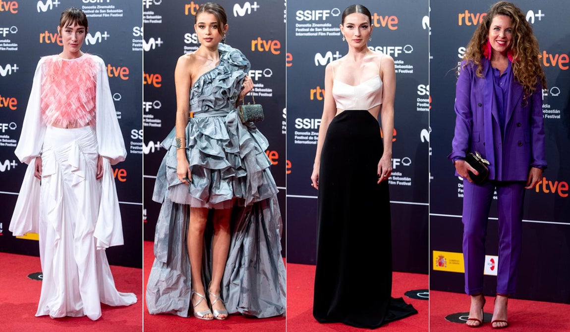 La alfombra roja del Festival de San Sebastián 2021. Almudena Amor, Beatriz Castañer, María Valverde o Claudia Llosa han sido algunas de las grandes protagonistas de las últimas apariciones sobre <a href="https://www.abc.es/estilo/moda/abci-penelope-cruz-marion-cotillard-402972307305-20210920105038_galeria.html" target="_blank">la alfombra roja del Festival.</a>