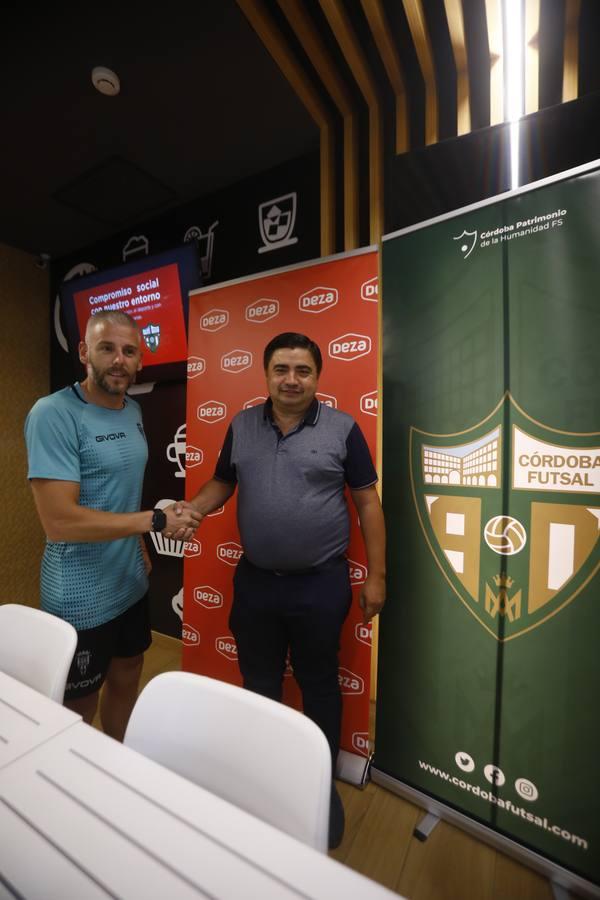 Fútbol sala | Miguelín, fichaje del Córdoba Patrimonio: «Quiero aportar experiencia y volver a disfrutar»