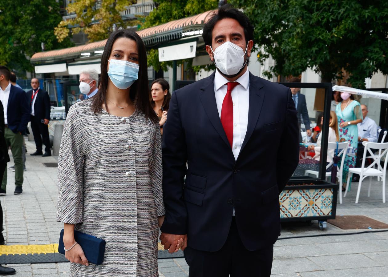 Inés Arrimadas y Xavier Cima. 