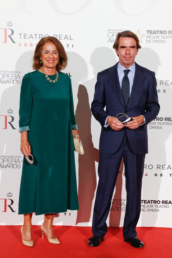 Ana Botella y José María Aznar. 