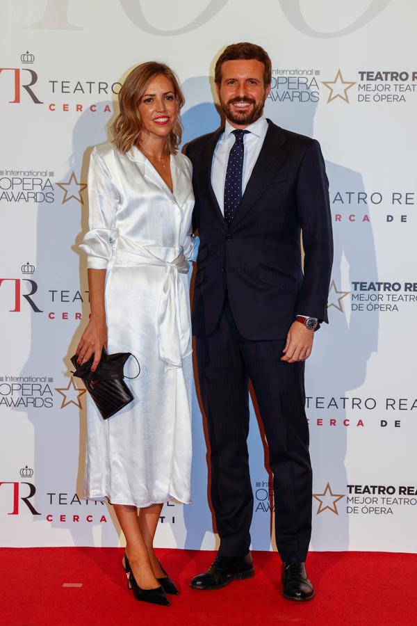 Pablo Casado y su mujer Isabel Torres. 