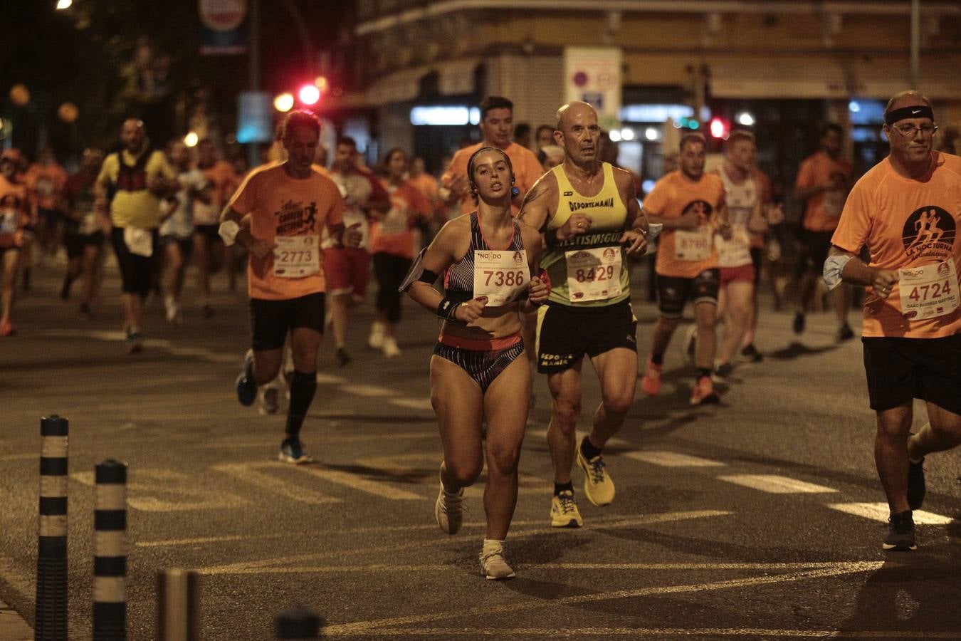 ¿Has corrido la Nocturna de Sevilla 2021? Búscate aquí (II)