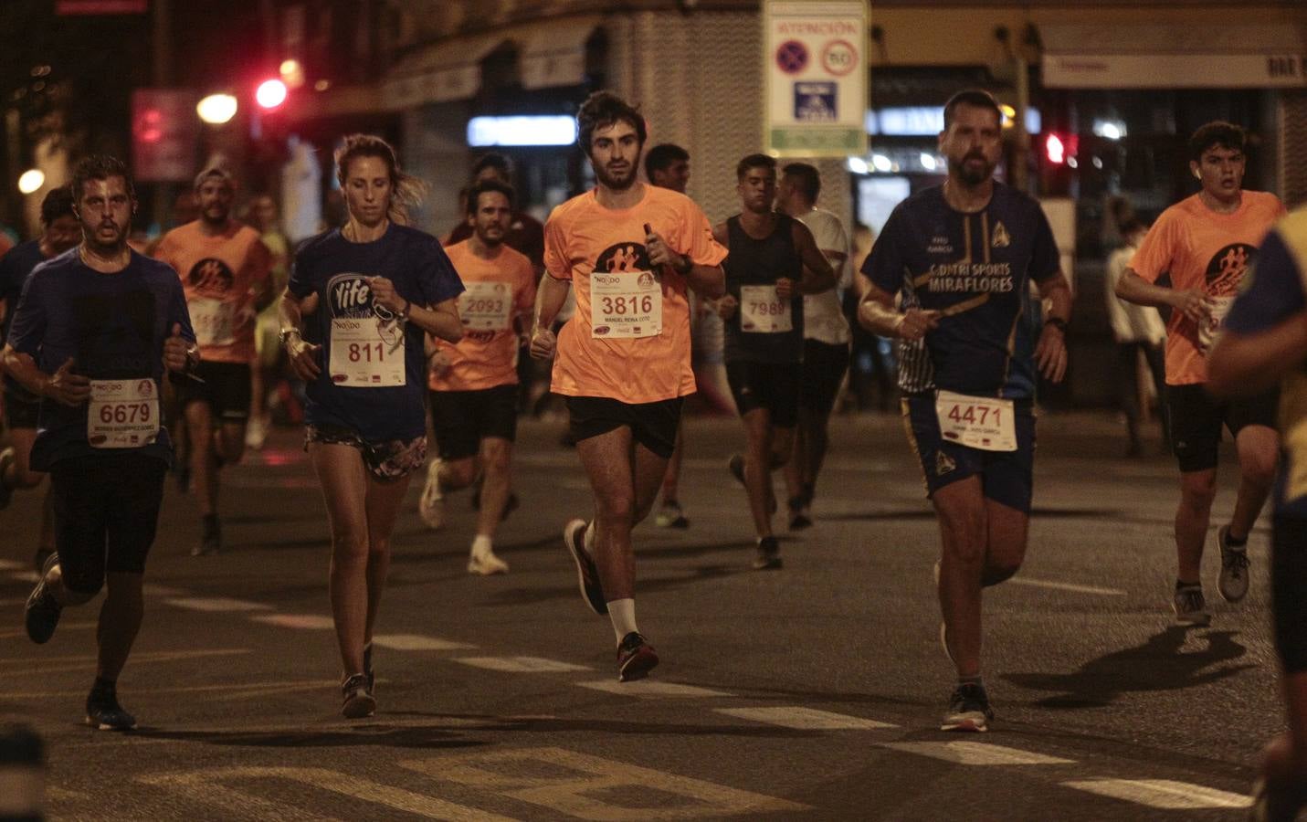 ¿Has corrido la Nocturna de Sevilla 2021? Búscate aquí (III)