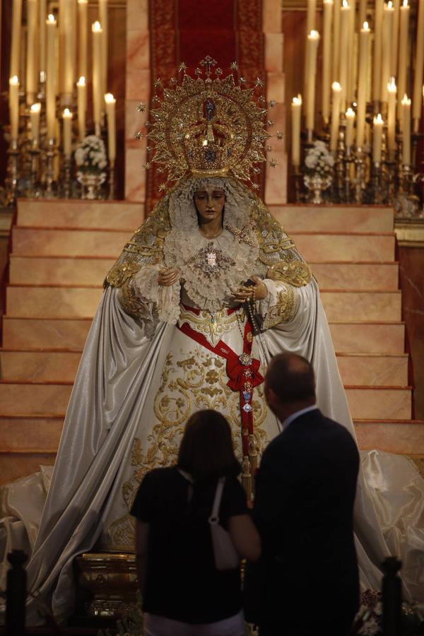La veneración a la Virgen de la Merced de Córdoba, en imágenes