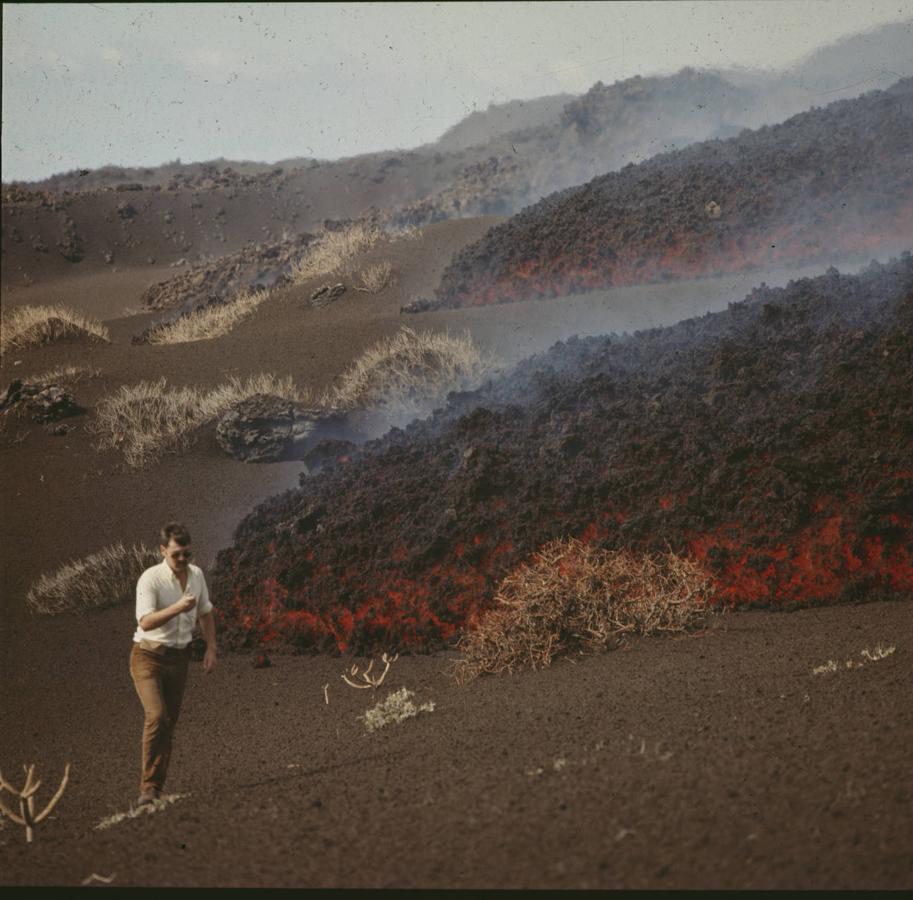 Las erupciones de fecha histórica se han efectuado todas al sur de la caldera de Taburiente, han extendido sus corrientes por la mitad meridional de la isla y algunas de ellas han ganado terreno al mar. 