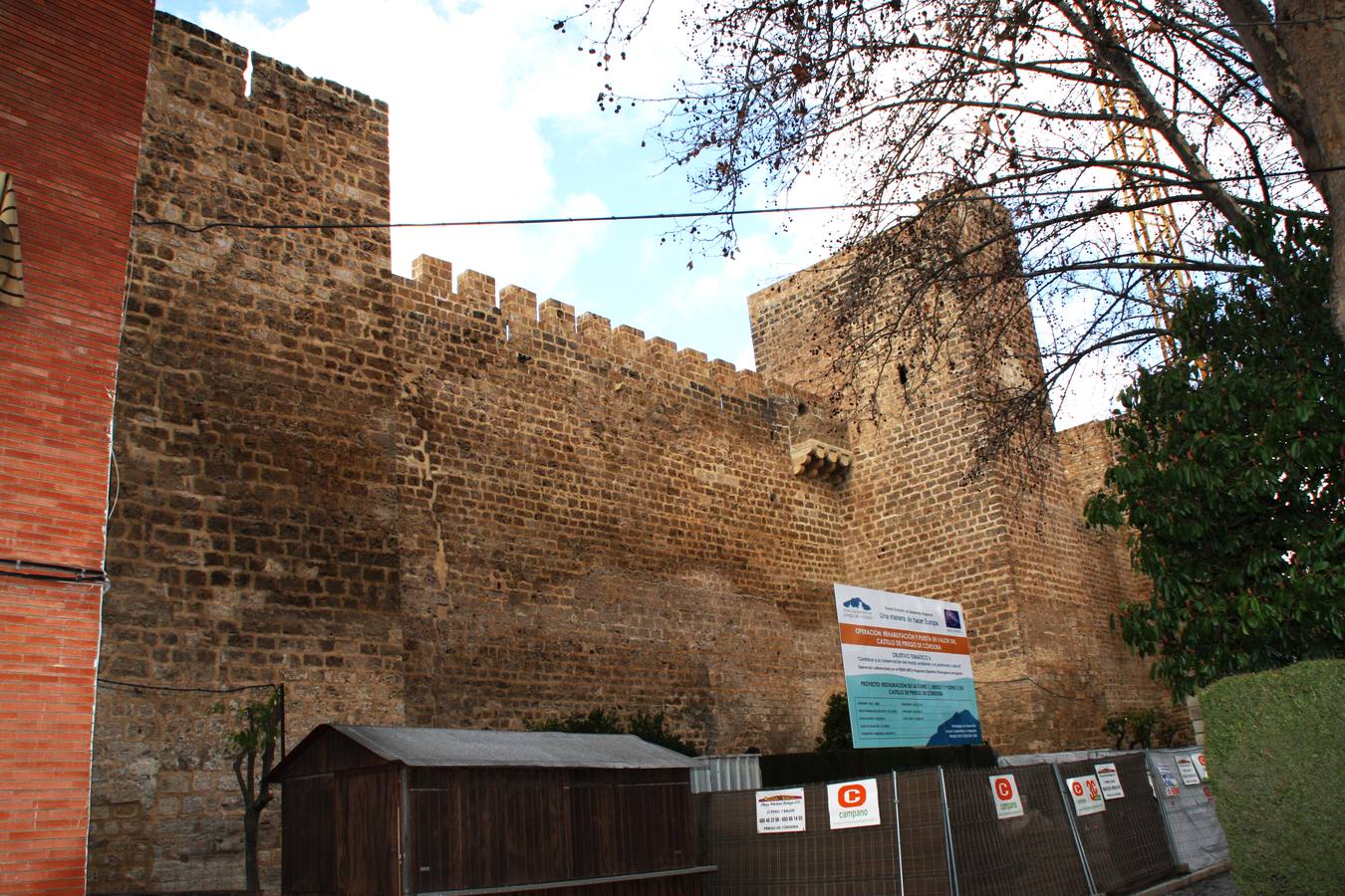 La transformación del castillo de Priego de Córdoba, en imágenes