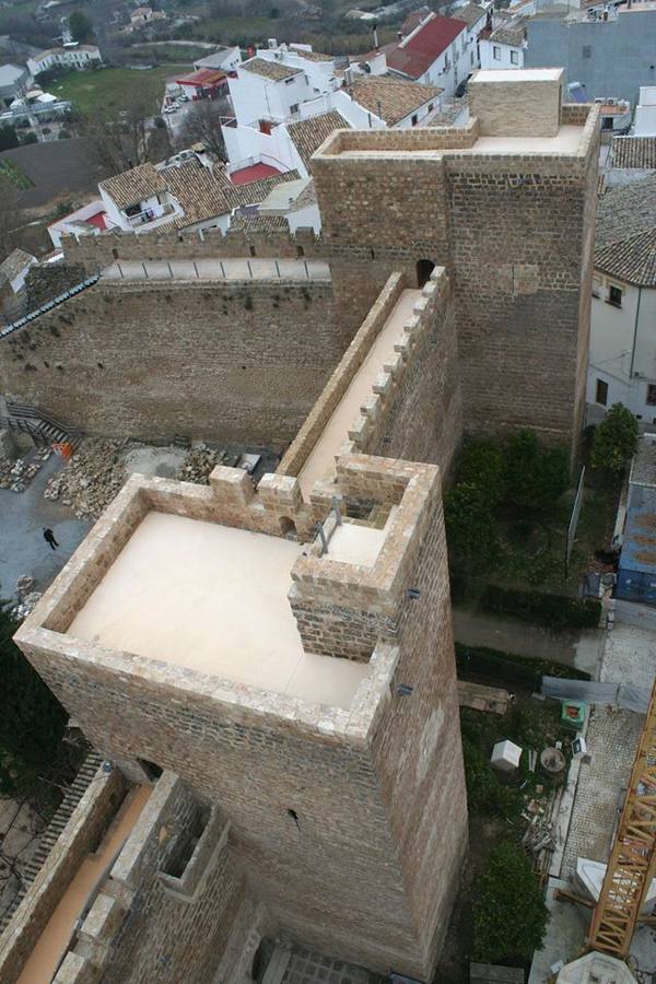 La transformación del castillo de Priego de Córdoba, en imágenes