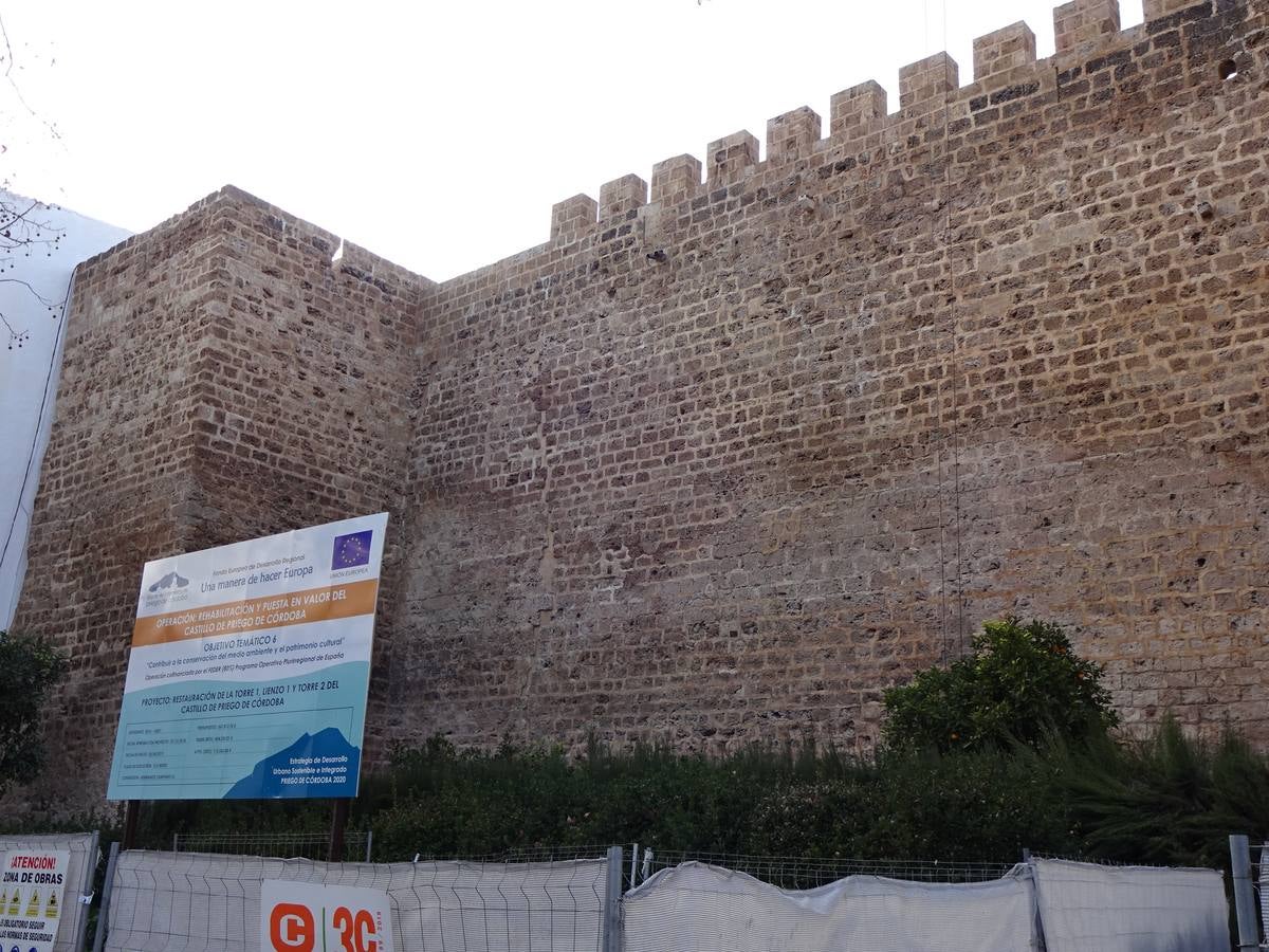 La transformación del castillo de Priego de Córdoba, en imágenes