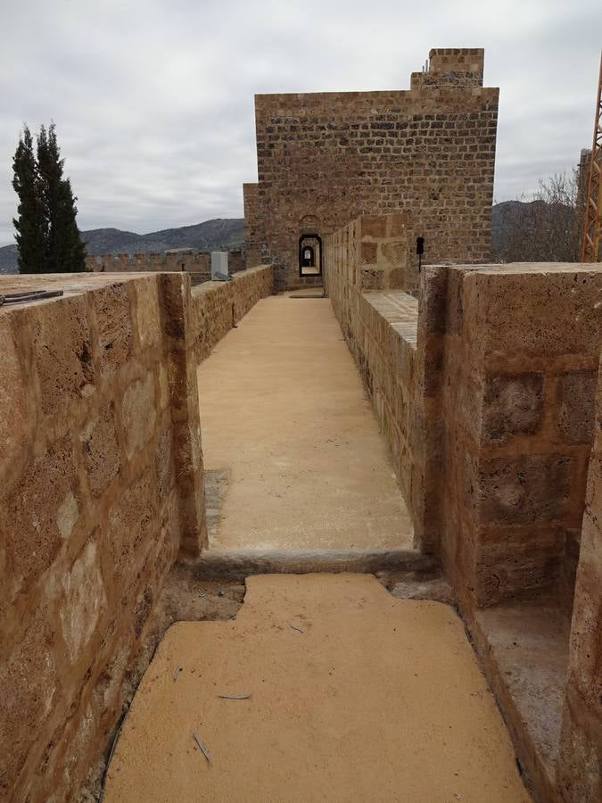 La transformación del castillo de Priego de Córdoba, en imágenes