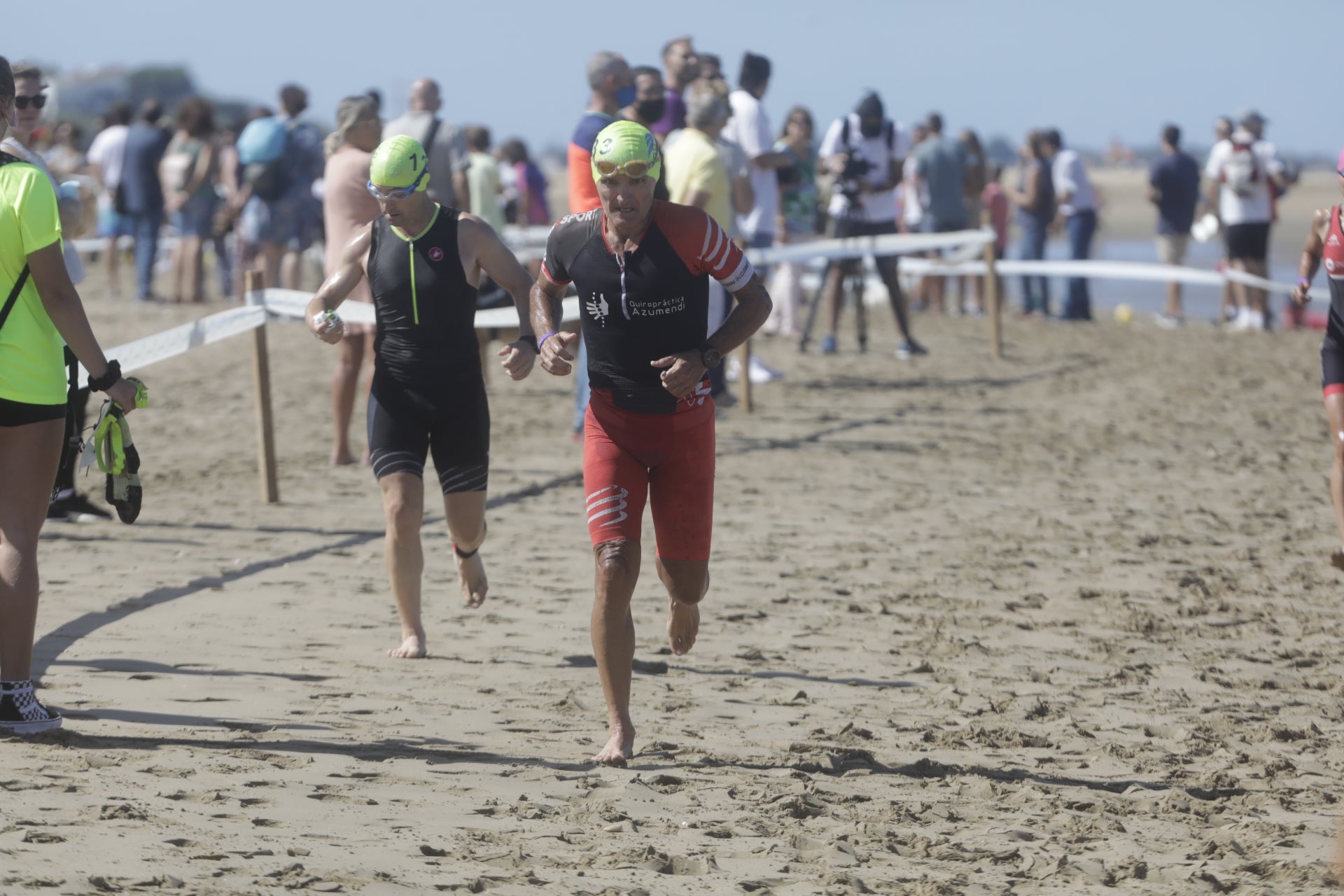 En imágenes: 225 atletas participan en la 12ª edición del Desafío Doñana