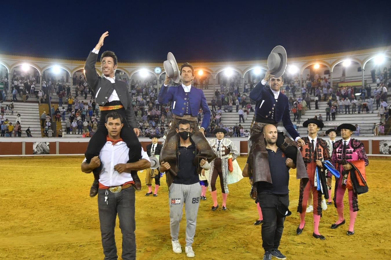 En imágenes, la triunfal tarde de rejones en la feria taurina de Pozoblanco