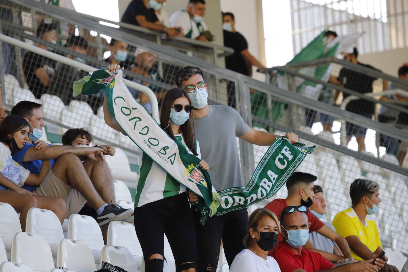 La alegría del Arcángel en la cuarta victoria del Córdoba CF ante el Don Benito