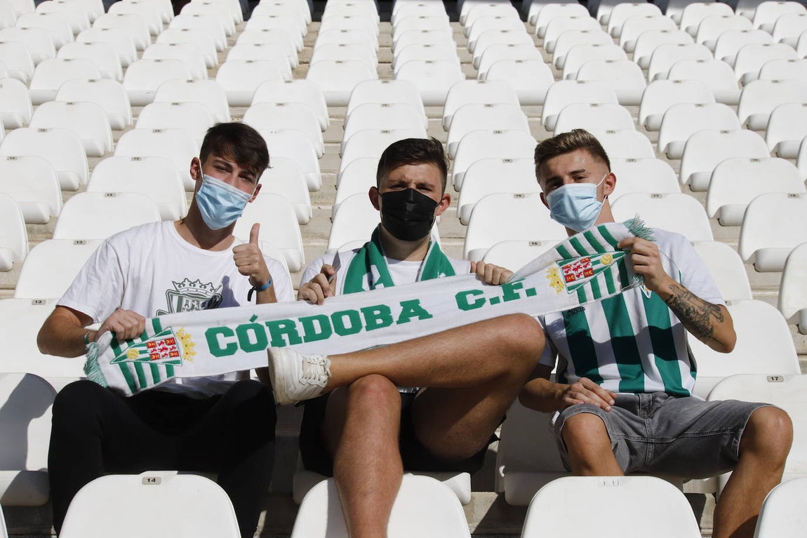 La alegría del Arcángel en la cuarta victoria del Córdoba CF ante el Don Benito