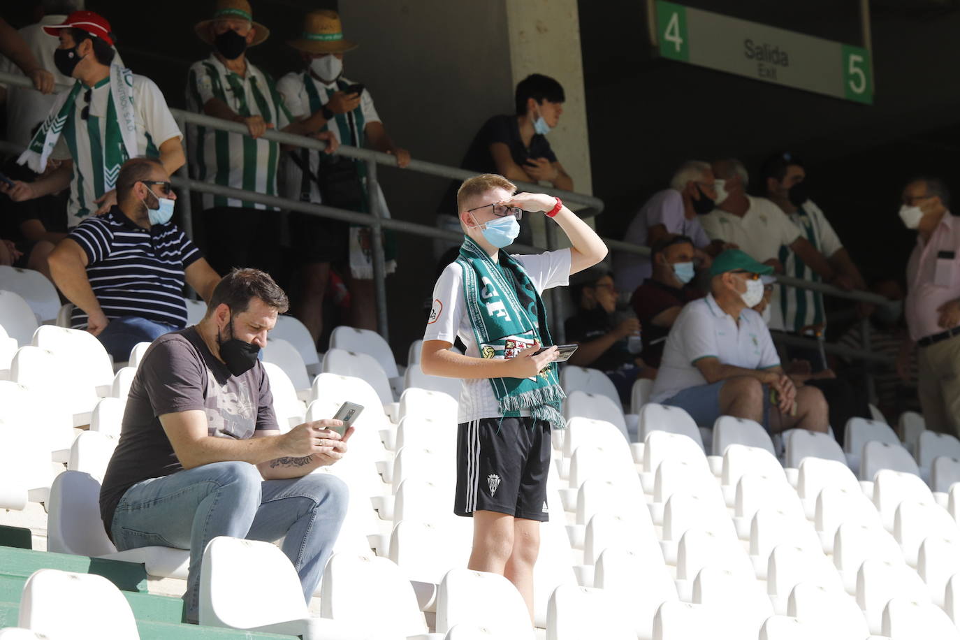 La alegría del Arcángel en la cuarta victoria del Córdoba CF ante el Don Benito