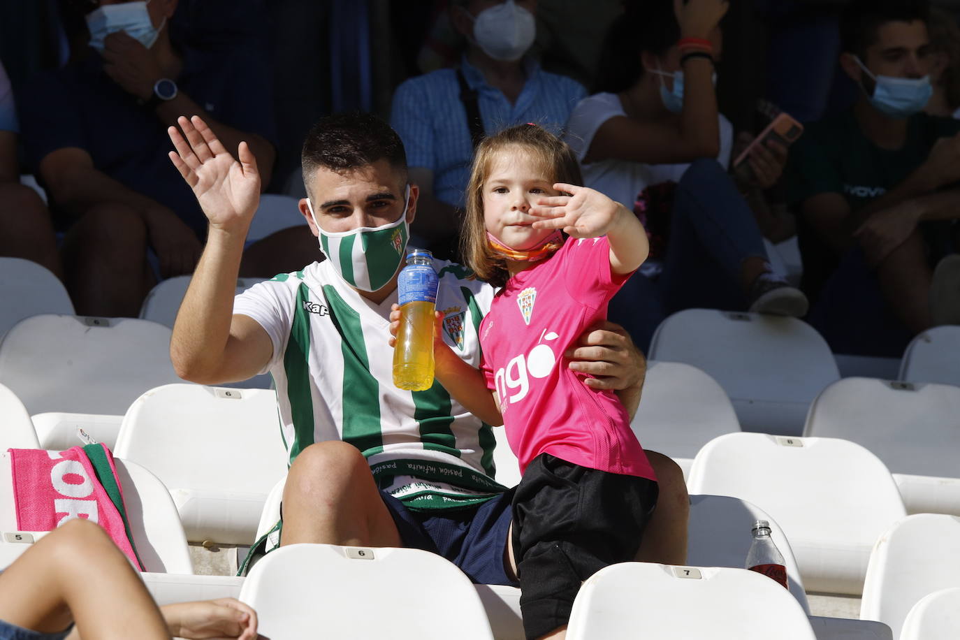 La alegría del Arcángel en la cuarta victoria del Córdoba CF ante el Don Benito