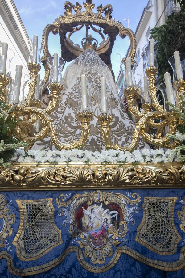 La procesión de la Virgen del Socorro de Córdoba, en imágenes