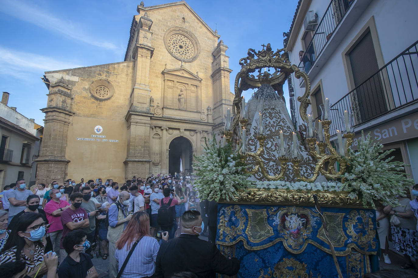 La procesión de la Virgen del Socorro de Córdoba, en imágenes