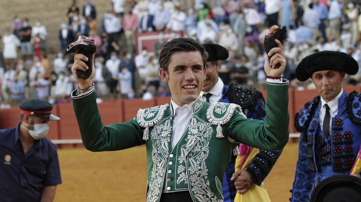 En imágenes, la corrida de rejones de la Feria de San Miguel de Sevilla