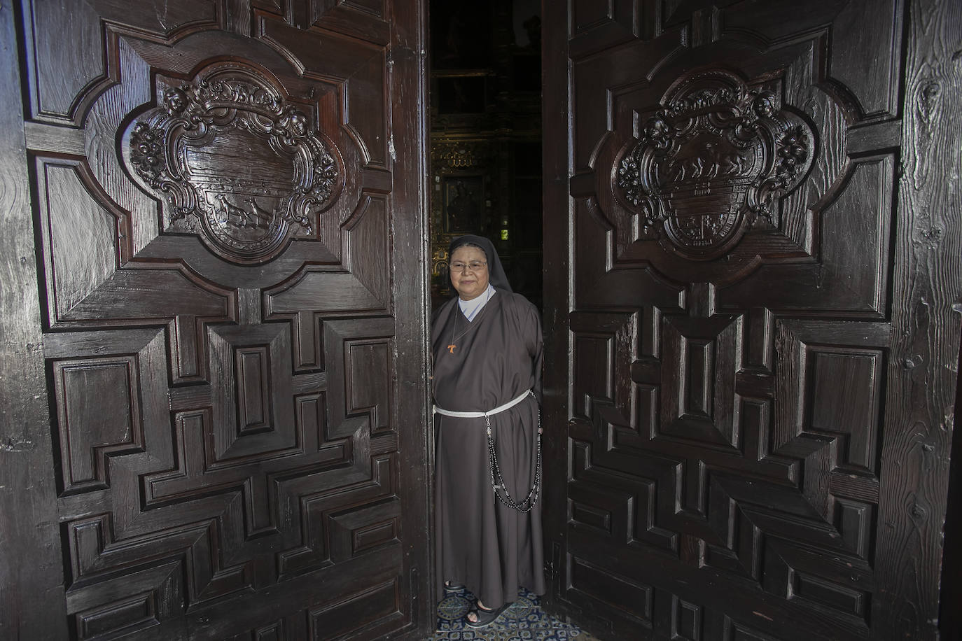 Las restauraciones en el convento de Santa Cruz de Córdoba, en imágenes