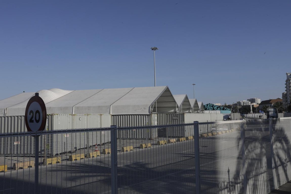 FOTOS: El SailGP se instala en Cádiz