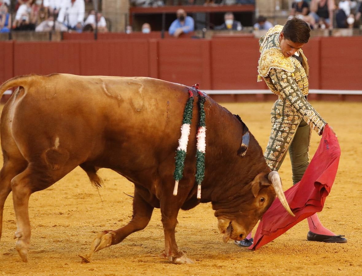 En imágenes, novillada del martes de la Feria de San Miguel de Sevilla