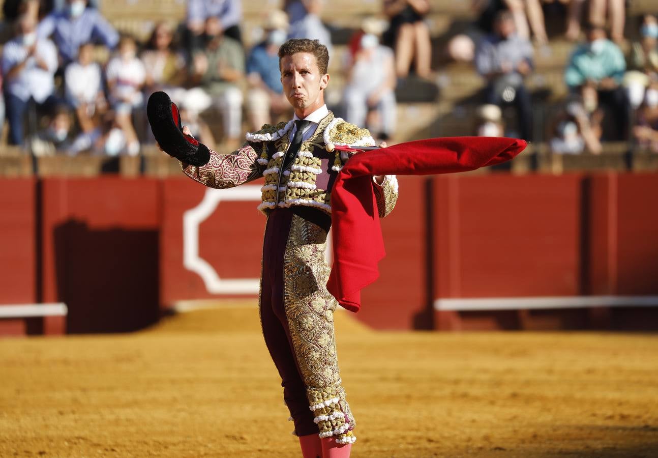 En imágenes, novillada del martes de la Feria de San Miguel de Sevilla