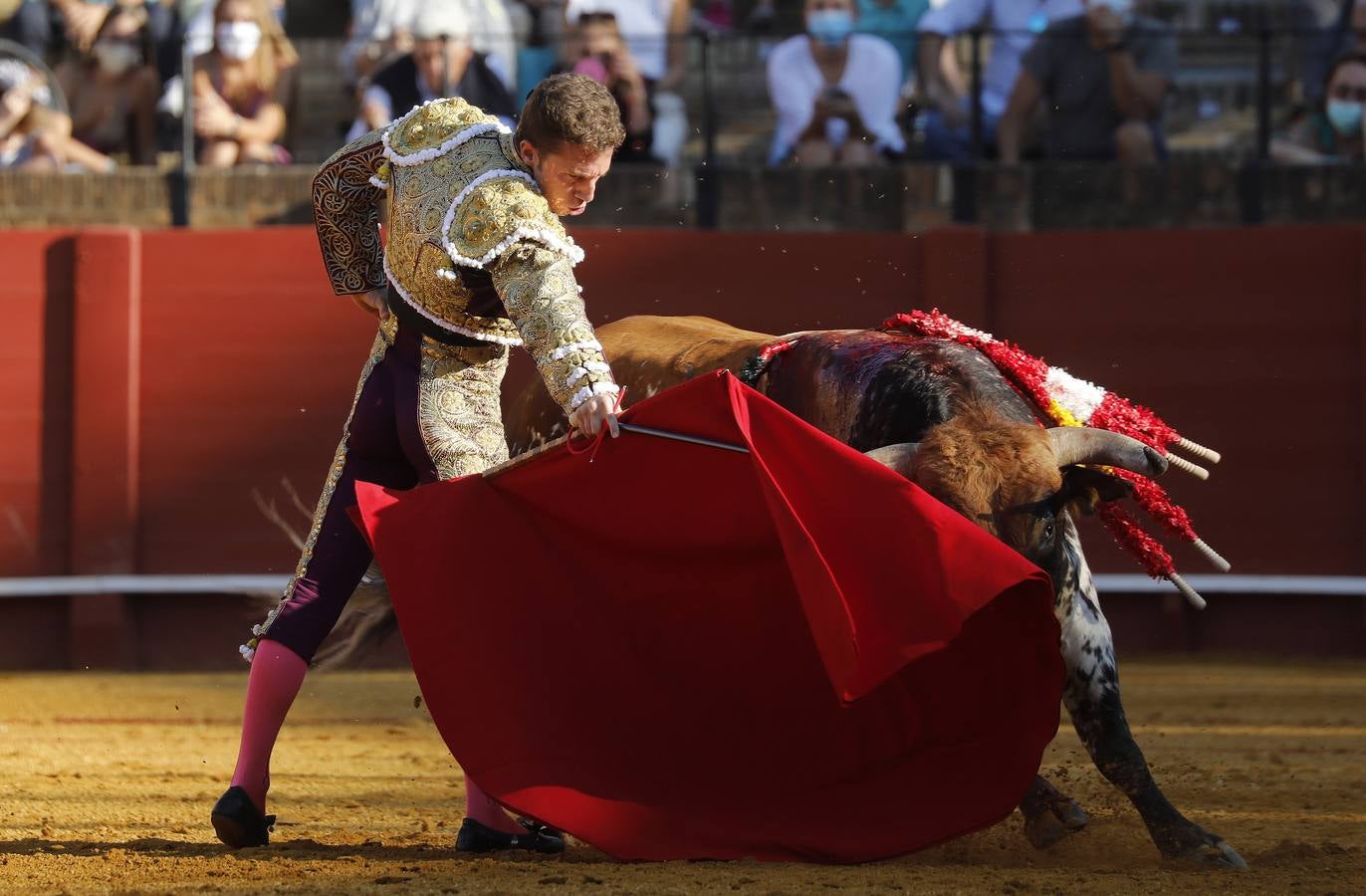 En imágenes, novillada del martes de la Feria de San Miguel de Sevilla