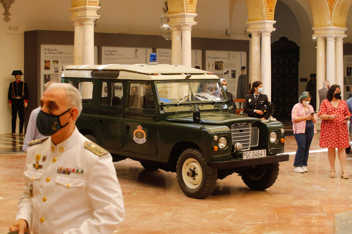 Las exposiciones de la Guardia Civil en Córdoba, en imágenes