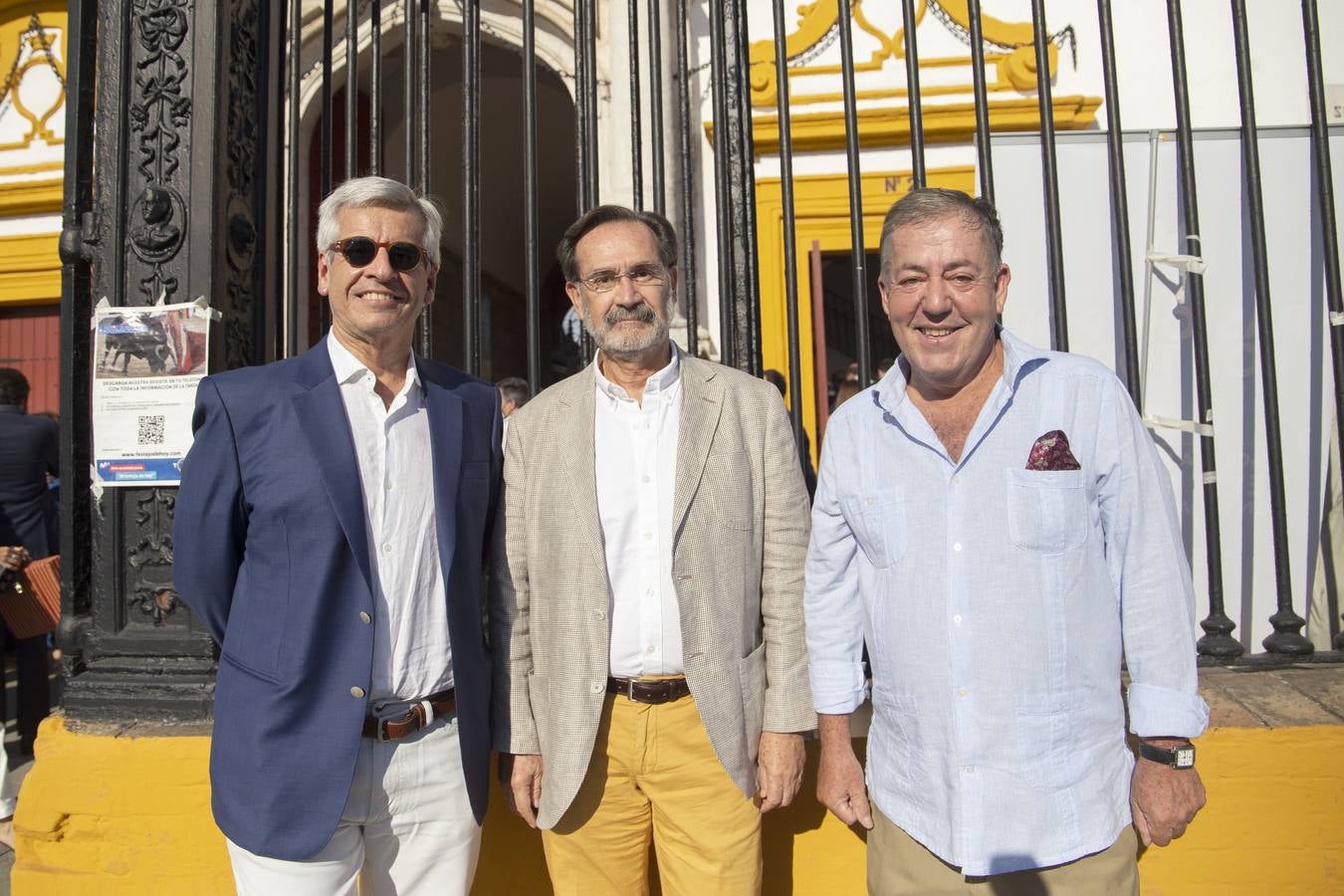 Antonio García Revilla, Gonzalo Zapater y José Ignacio Bidón. 