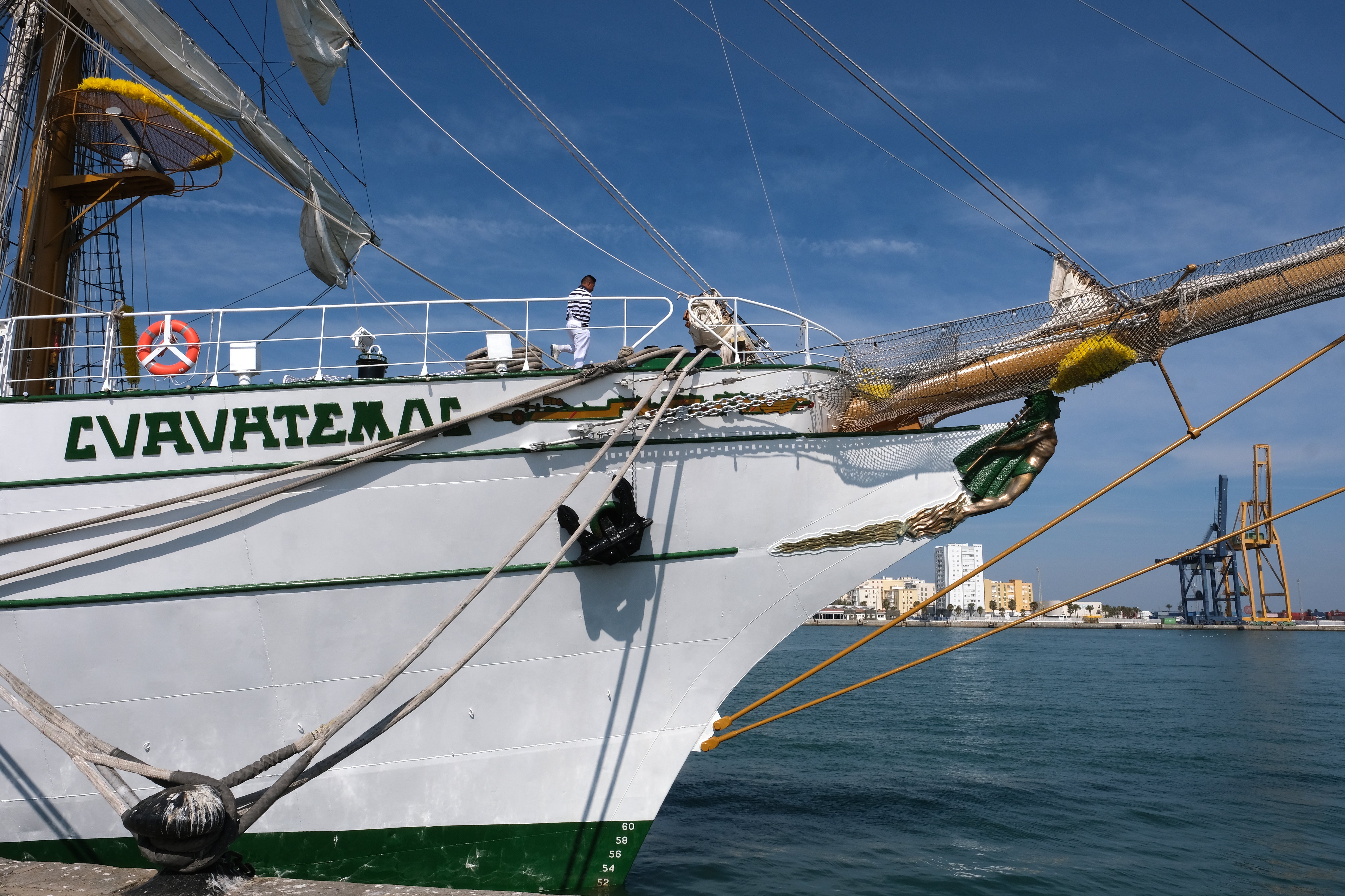 En imágenes: El buque escuela mexicano &#039;Cuauhtémoc&#039;, en Cádiz