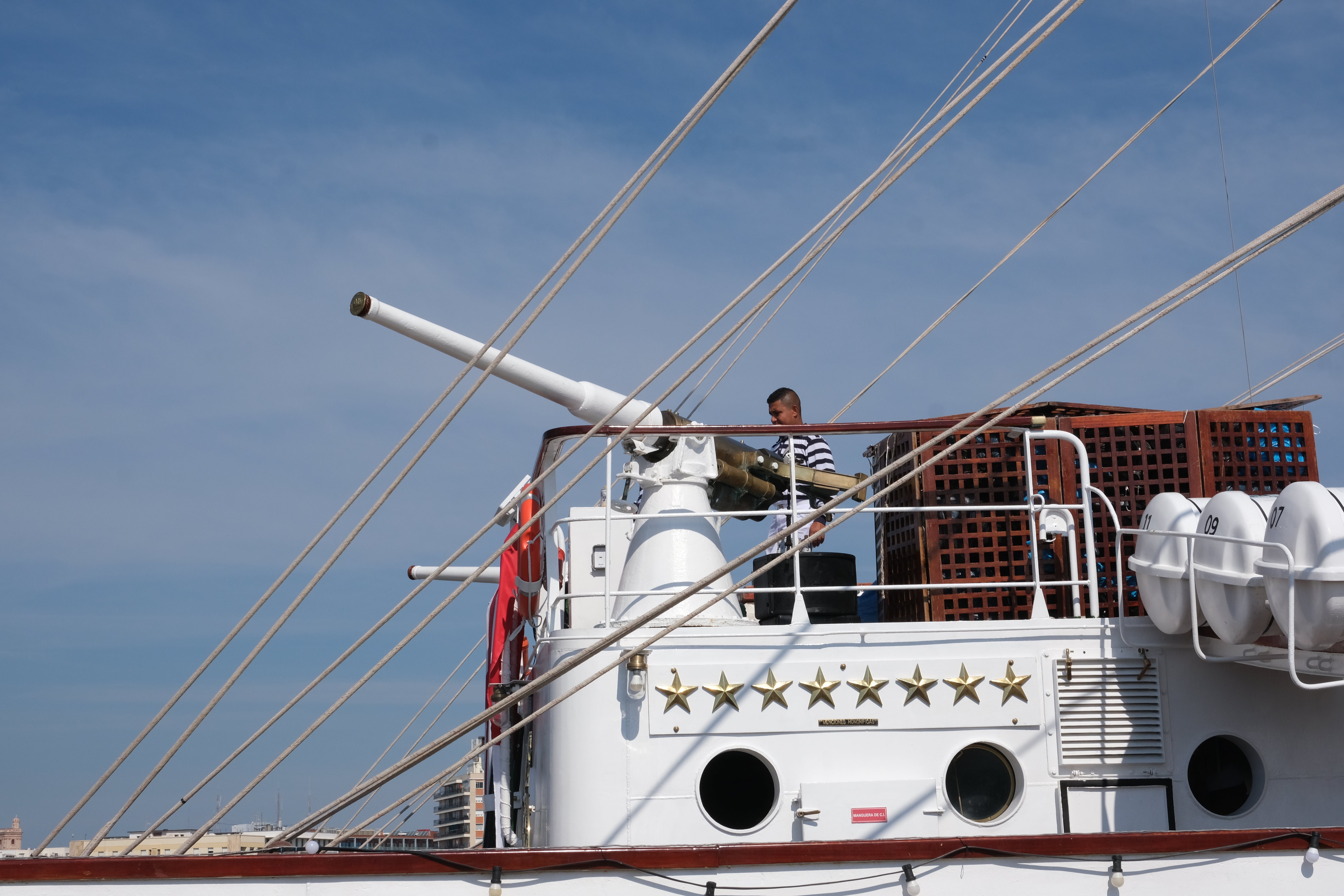 En imágenes: El buque escuela mexicano &#039;Cuauhtémoc&#039;, en Cádiz