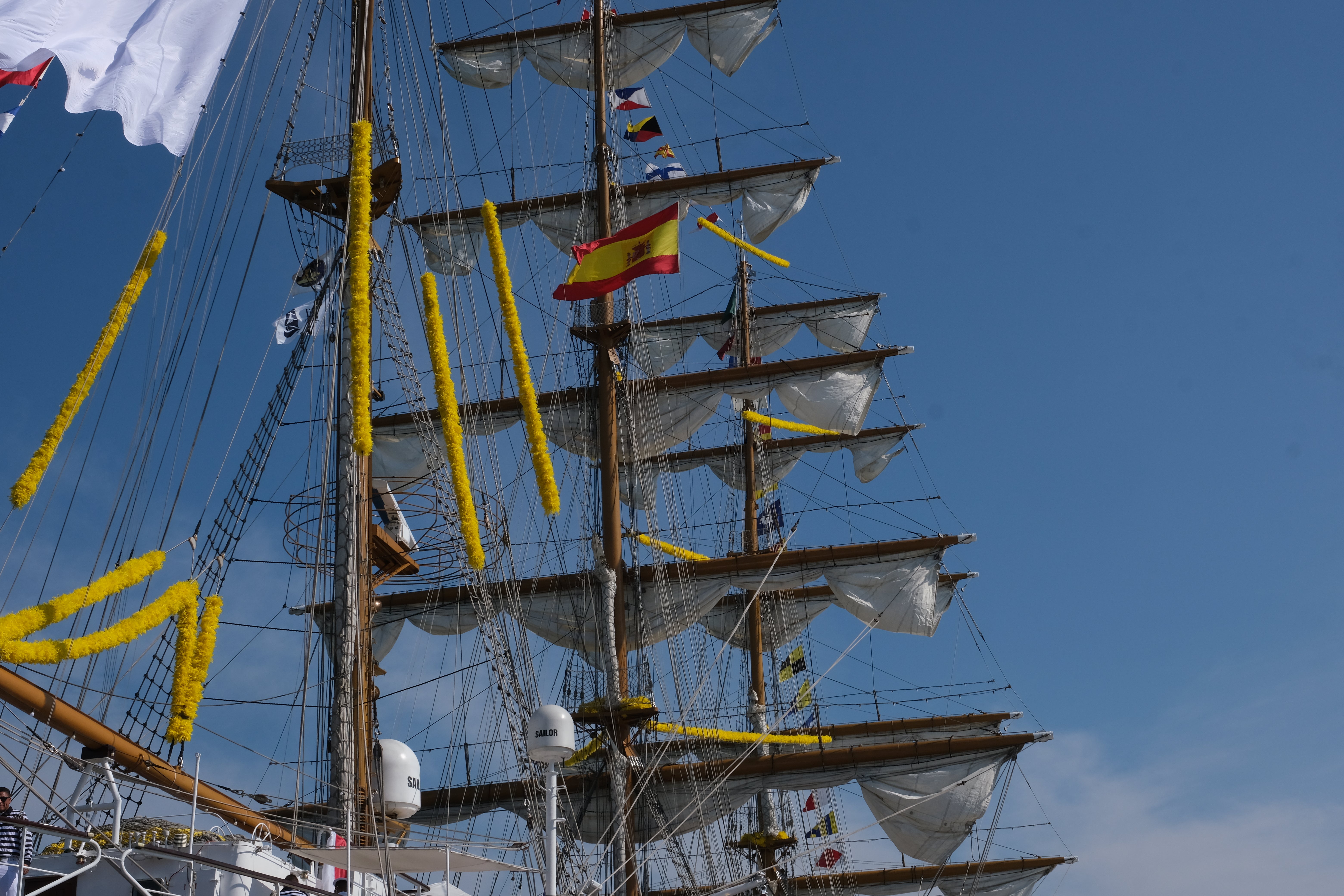 En imágenes: El buque escuela mexicano &#039;Cuauhtémoc&#039;, en Cádiz