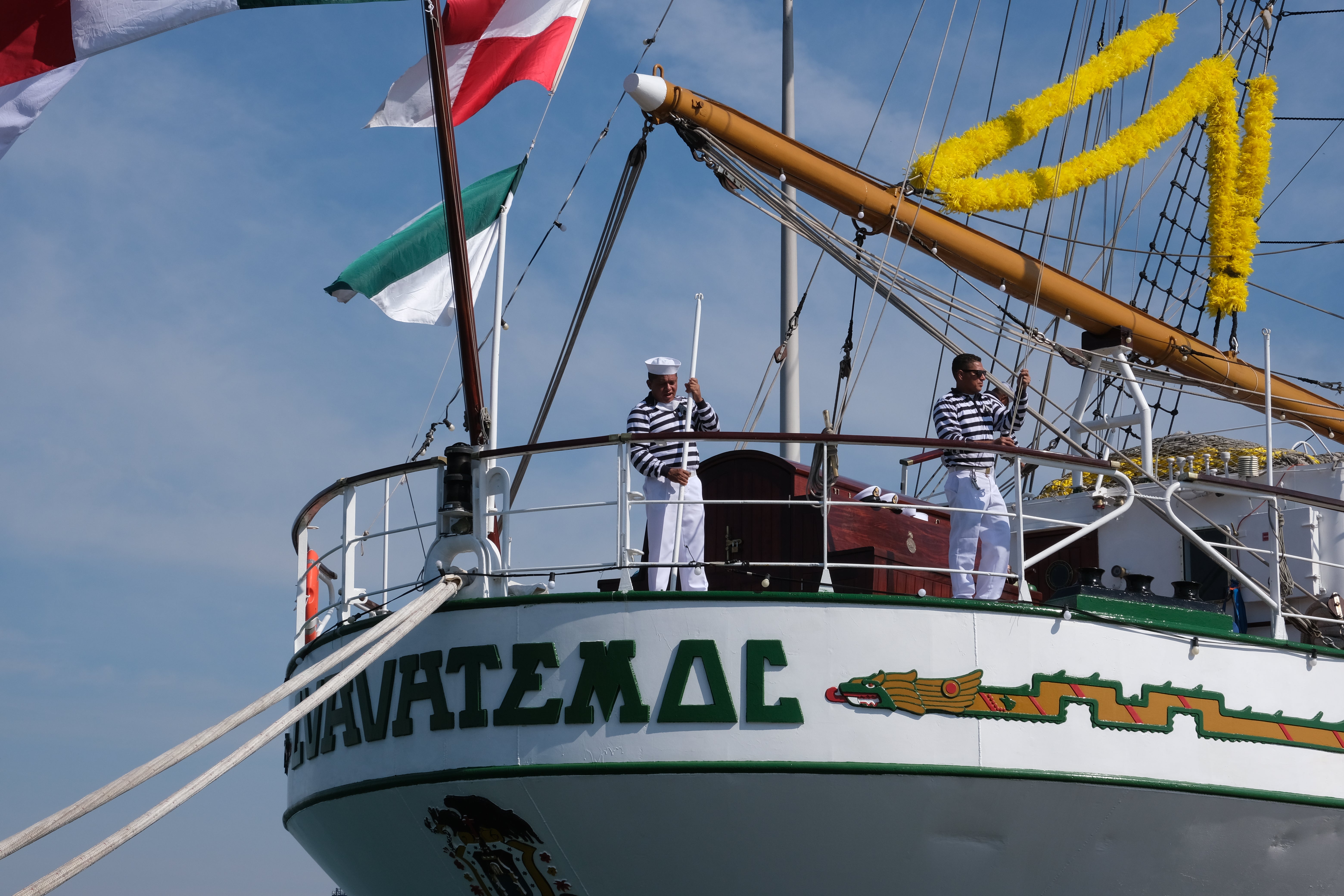 En imágenes: El buque escuela mexicano &#039;Cuauhtémoc&#039;, en Cádiz