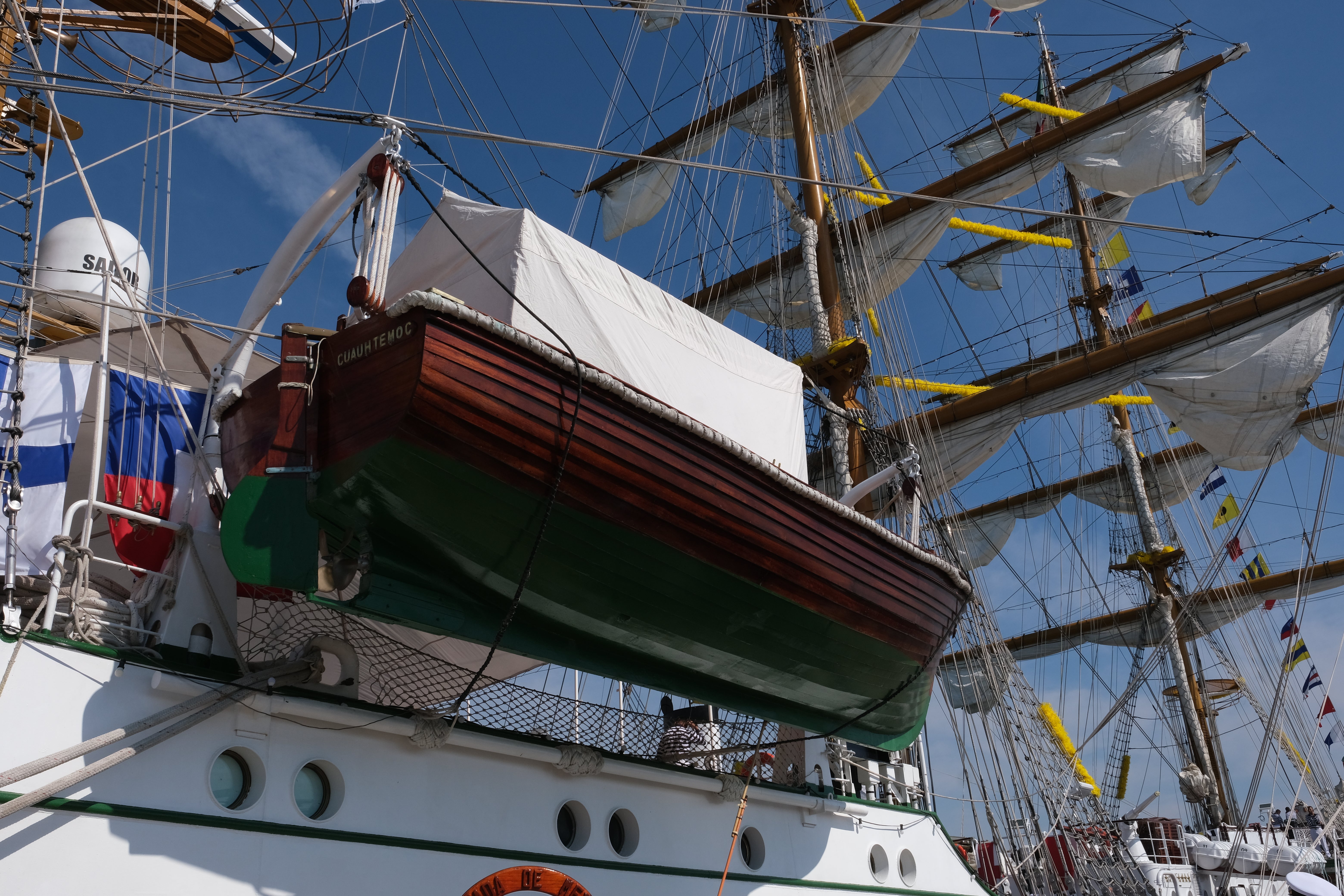 En imágenes: El buque escuela mexicano &#039;Cuauhtémoc&#039;, en Cádiz