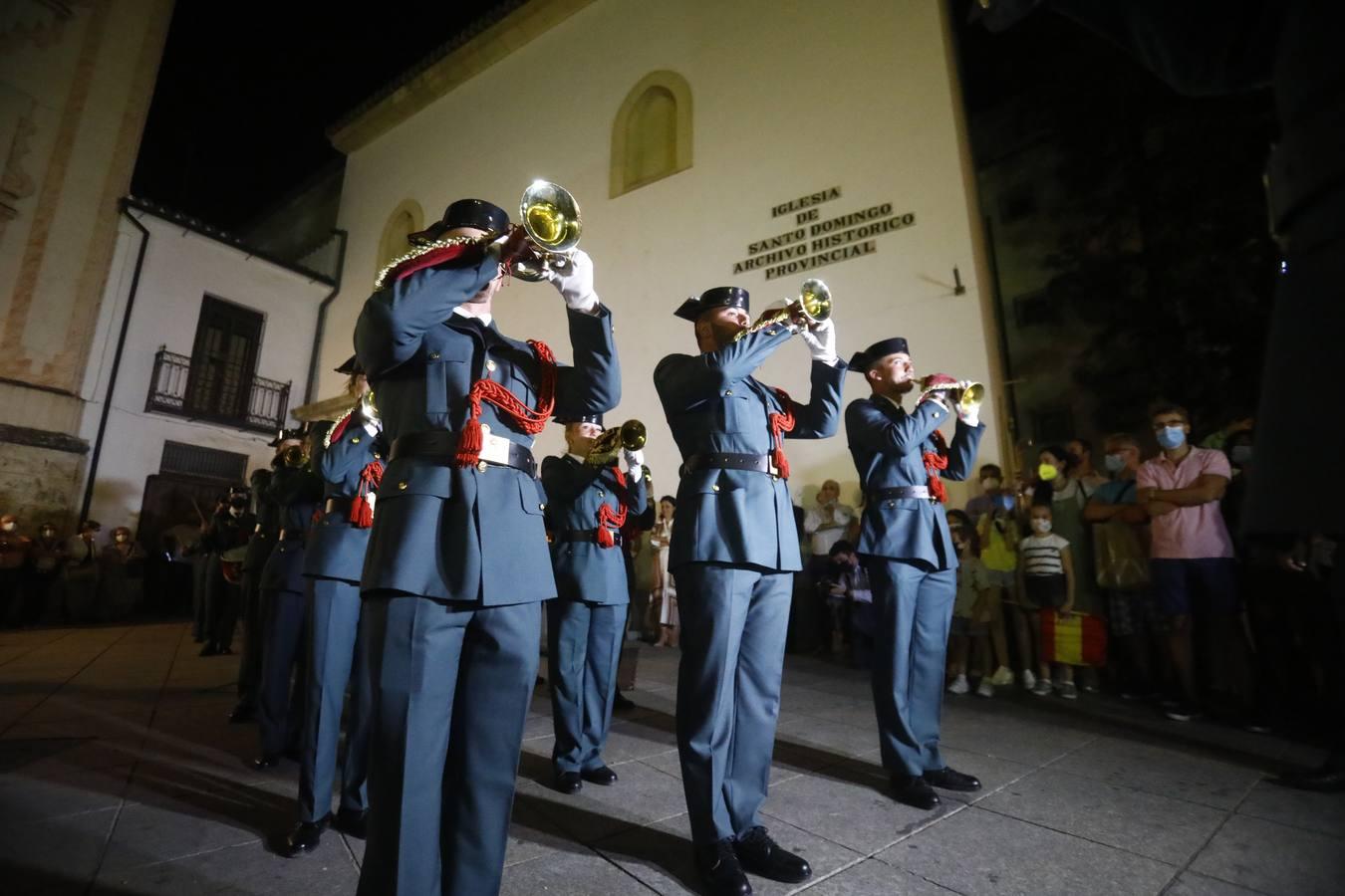 La Retreta de la Guardia Civil en Córdoba, en imágenes