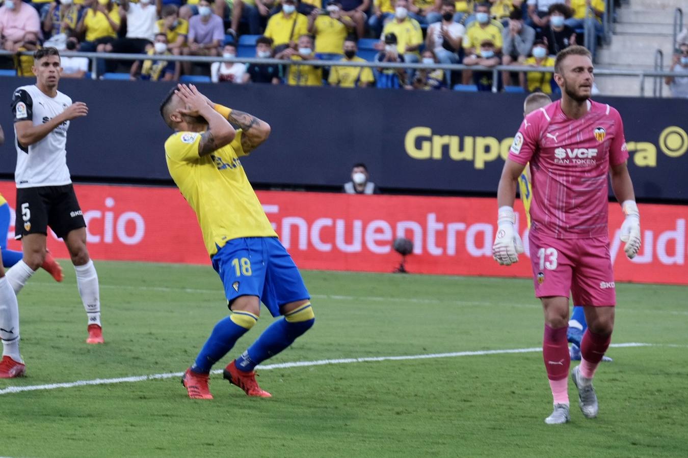 El Cádiz - Valencia, en imágenes