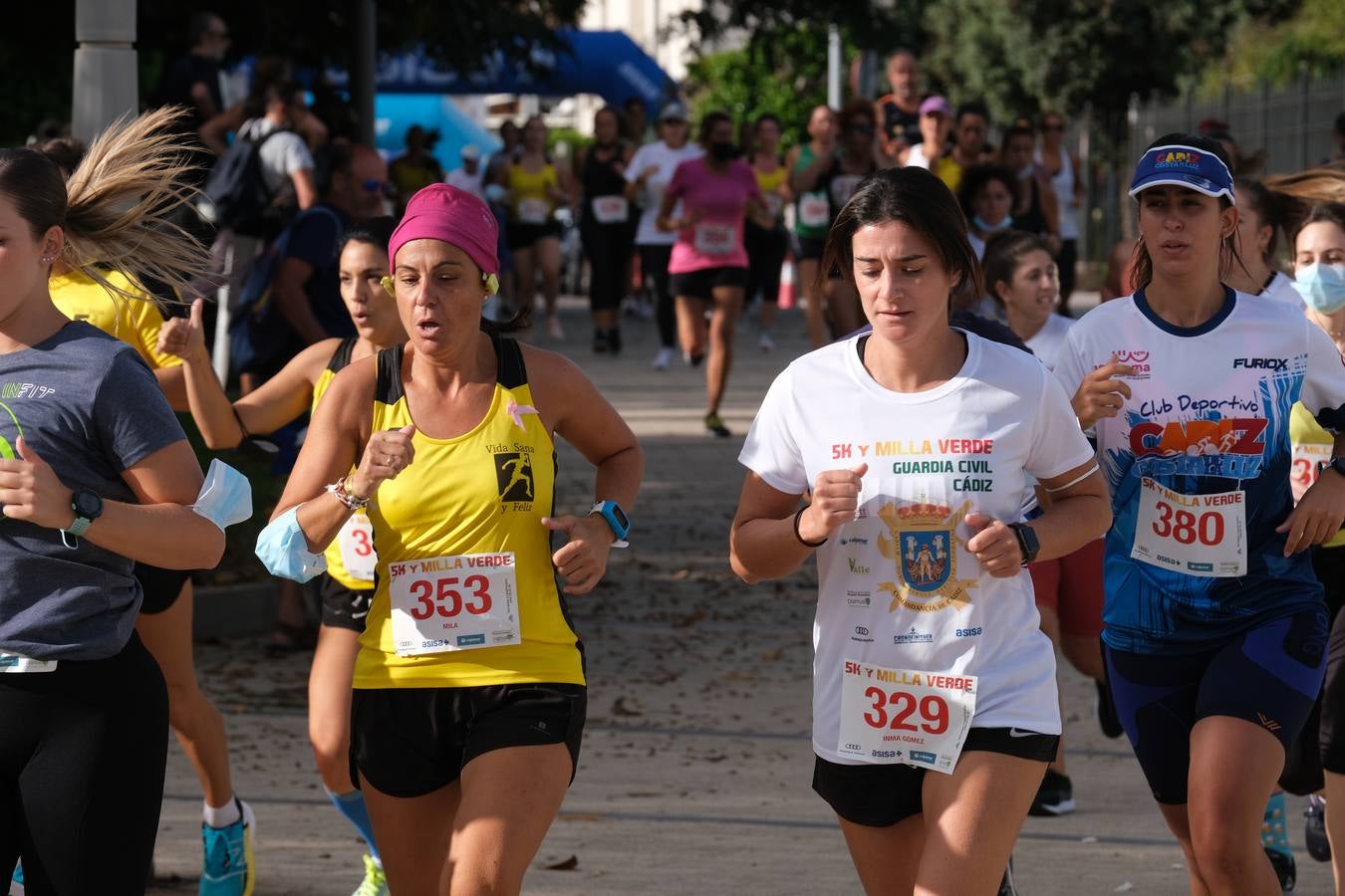 Carrera solidaria Milla Verde en Cádiz