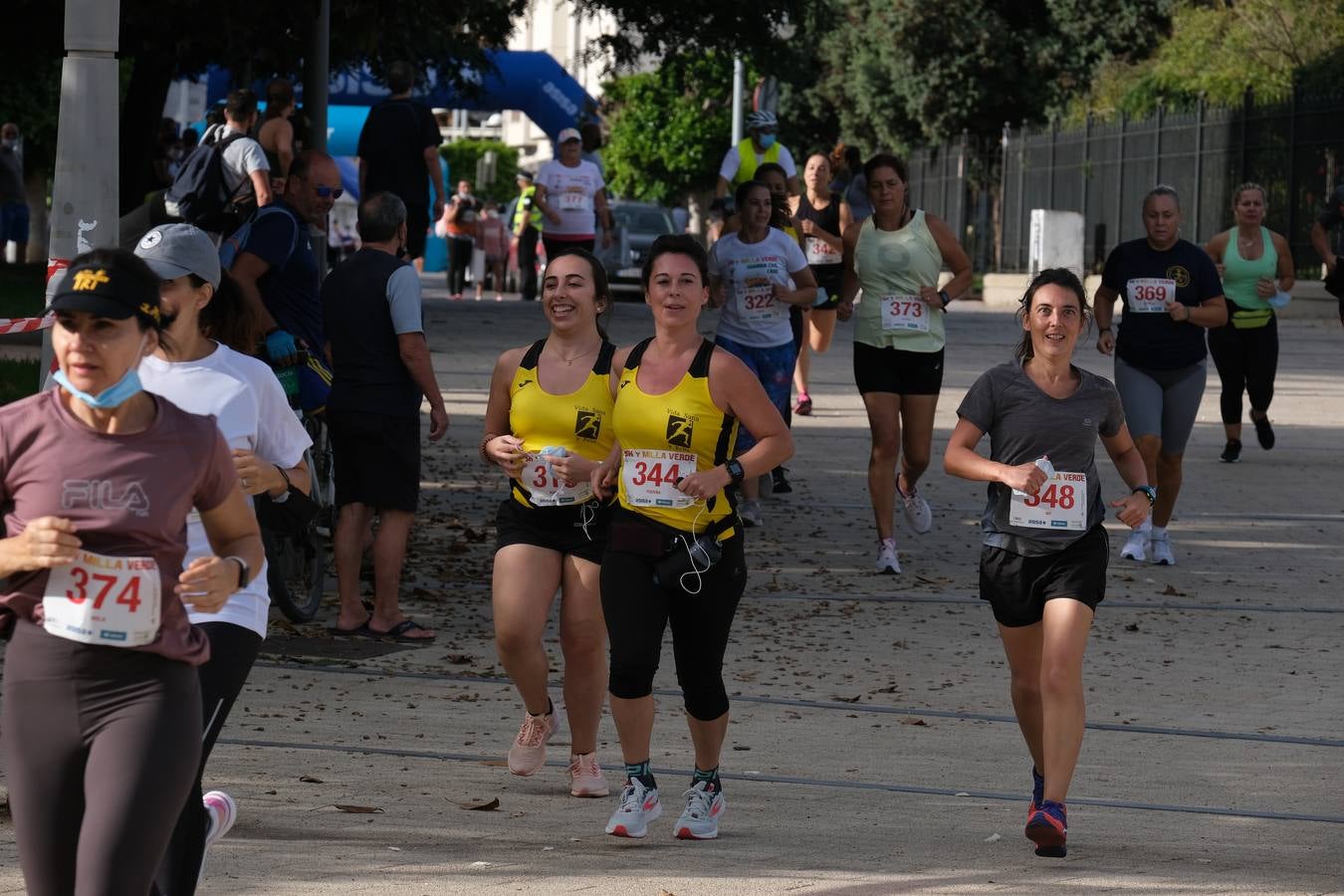 Carrera solidaria Milla Verde en Cádiz