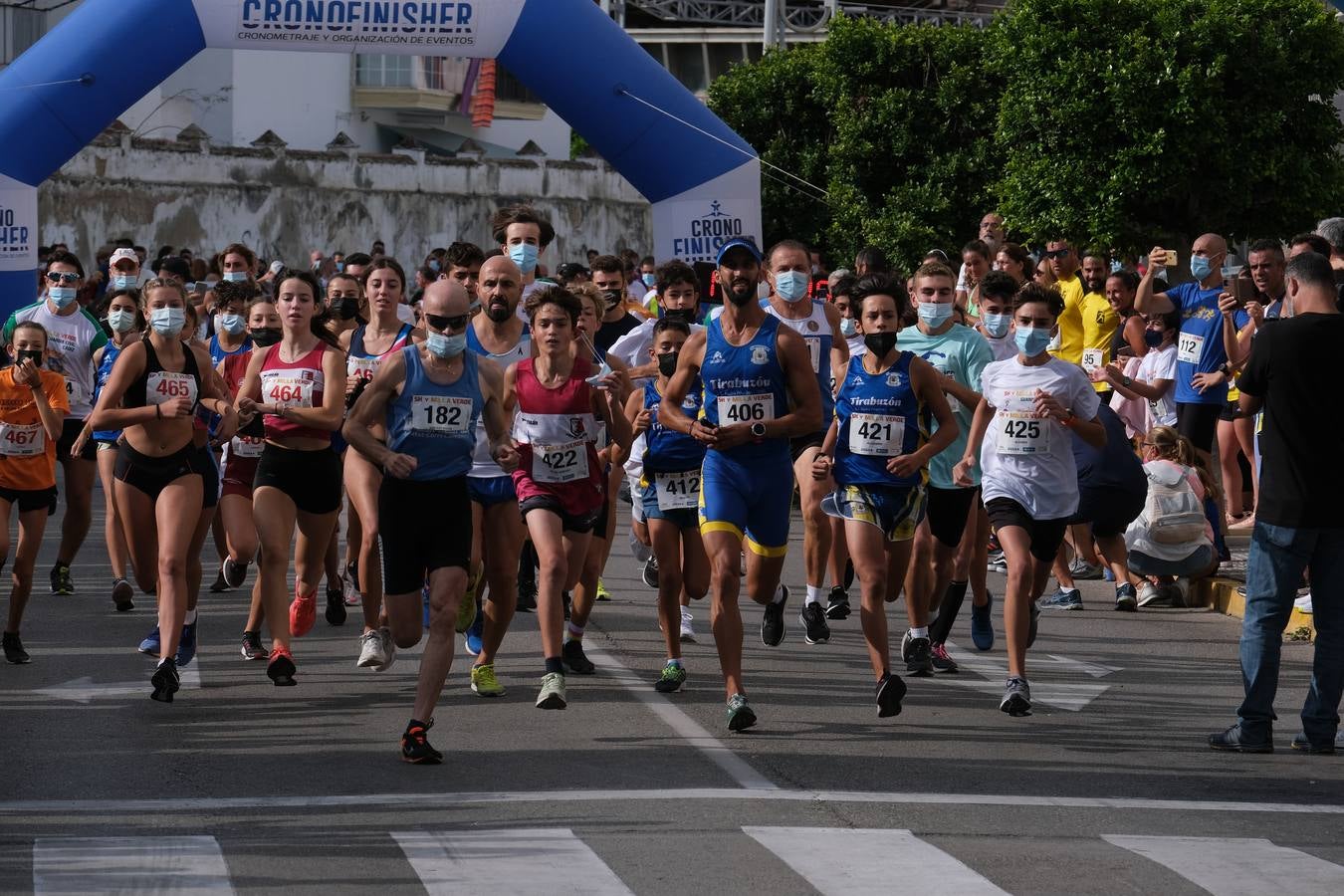 Carrera solidaria Milla Verde en Cádiz