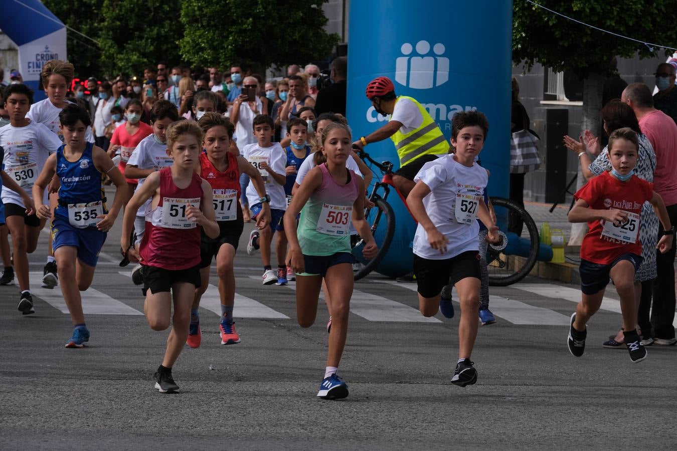 Carrera solidaria Milla Verde en Cádiz